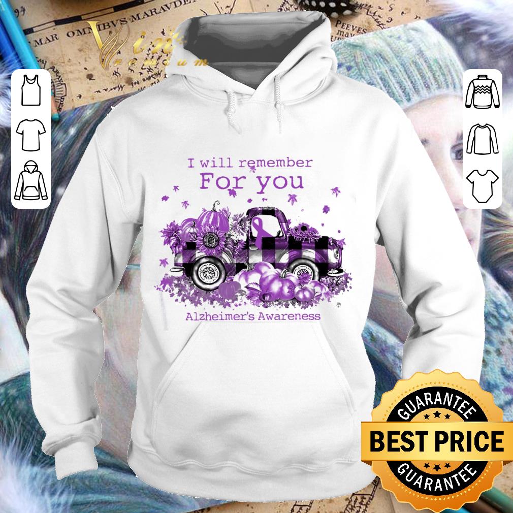 f50a7037 awesome truck i will remember for you alzheimer s awareness shirt 4 - Awesome Truck i will remember for you Alzheimer's awareness shirt