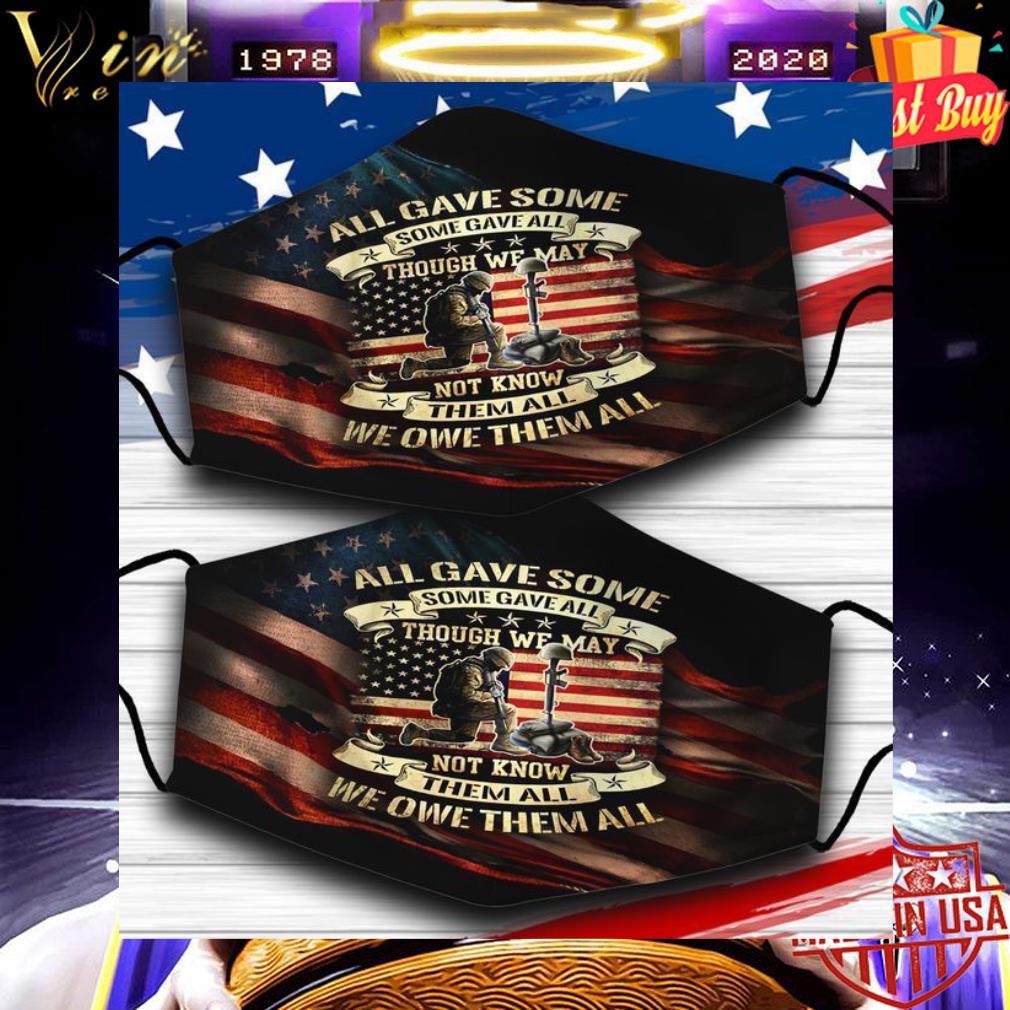 Veteran USA flag all gave some gave all though we may face mask ff5c7bed veteran usa flag all gave some gave all though we may face mask 4 - Veteran USA flag all gave some gave all though we may face mask
