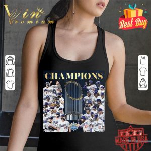 Premium 2020 World Champions Los Angeles Dodgers team baseball player shirt 2