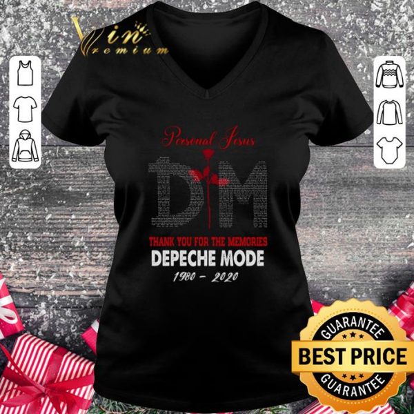 Personal Jesus Lyric Depeche Mode 1980-2020 shirt