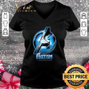Best Logo Avengers Autism Awareness My Super Power shirt 1
