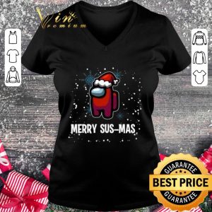 Premium Santa Among Us Merry sus mas Christmas shirt 1