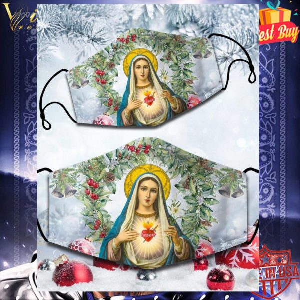 Mary Mother of Jesus face mask