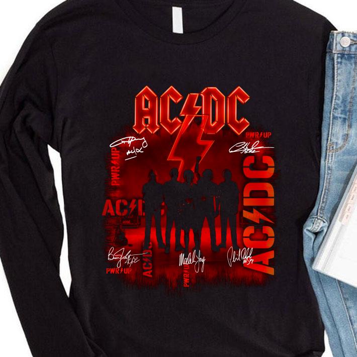 197724c5 original pwr up acdc album power up signatures shirt 4 - Original PWR UP ACDC Album Power Up Signatures shirt