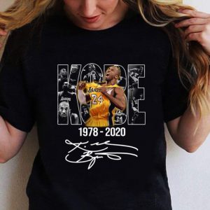 Original 24 Kobe Bryant Lakers 1978-2020 signature shirt 1