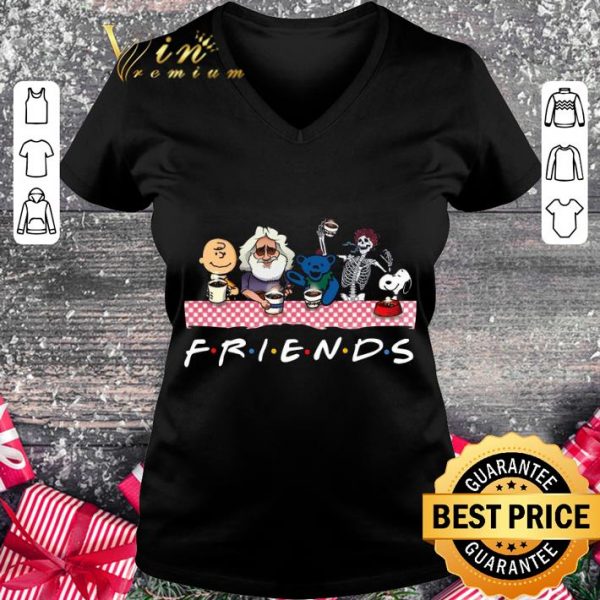 Best Friends Snoopy Charlie Brown Bear Grateful Dead shirt