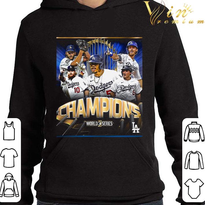 20b8717d 2020 world series champions los angeles dodgers blue baseball players shirt 4 - 2020 World Series Champions Los Angeles Dodgers blue baseball players shirt