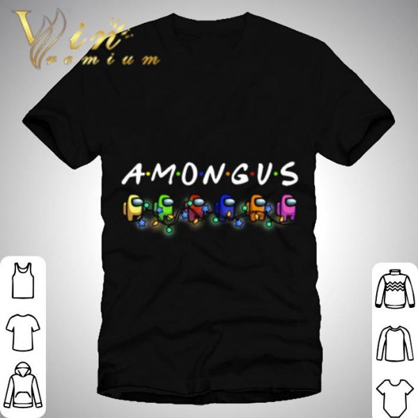 Friends Among Us Christmas light shirt