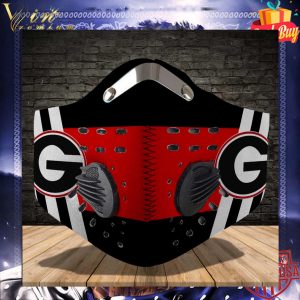 Georgia Bulldogs Logo Face Mask With Filter 2