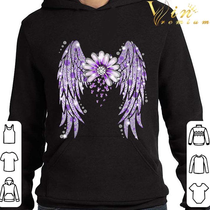 3bd88681 wings flower fibromyalgia awareness shirt 4 - Wings flower Fibromyalgia Awareness shirt