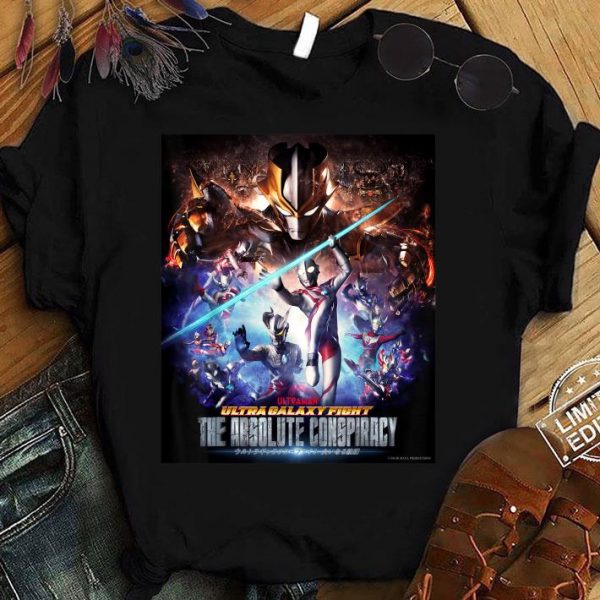 Ultraman Ultra Galaxy Fight The Absolute Conspiracy Poster Remake shirt