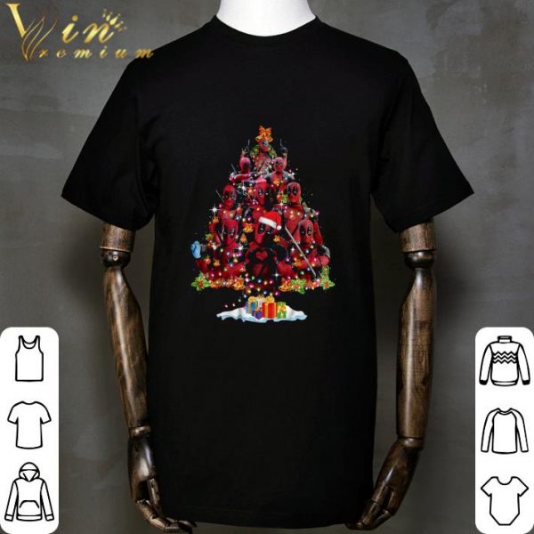 Marvel Deadpool Christmas Tree shirt