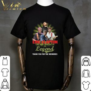 Eric Clapton Guitarist Signature The Man The Myth The Legend shirt 1