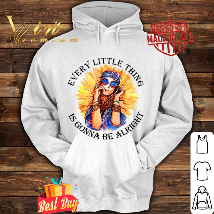 3f76a8f1 premium hippie girl sunflower every little thing is gonna be alright shirt 4 - Premium Hippie Girl Sunflower Every Little Thing Is Gonna Be Alright shirt