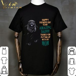 Chow Chow Happy Father's Day To My Amazing Daddy Mom shirt 1