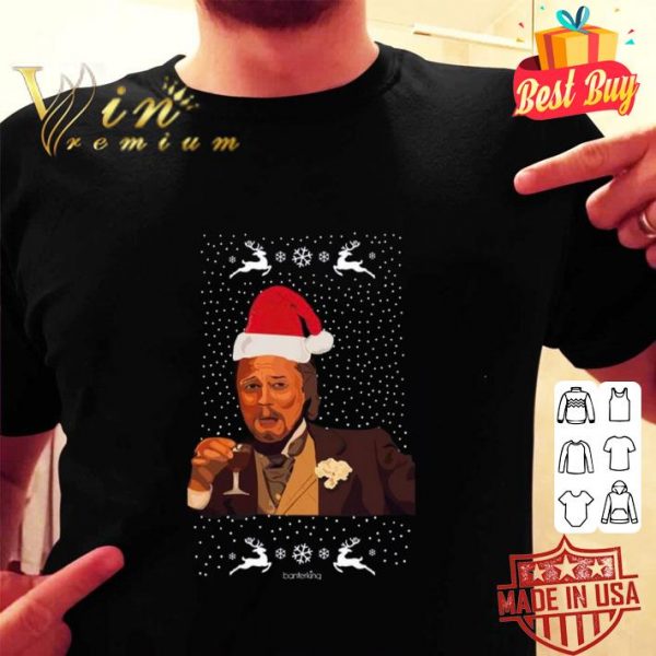 Premium Leonardo DiCaprio Drinking Meme Ugly Christmas shirt