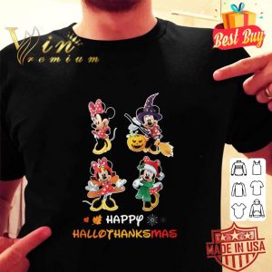 Premium Turkey Minnie Mouse Happy Hallothanksmas shirt 1