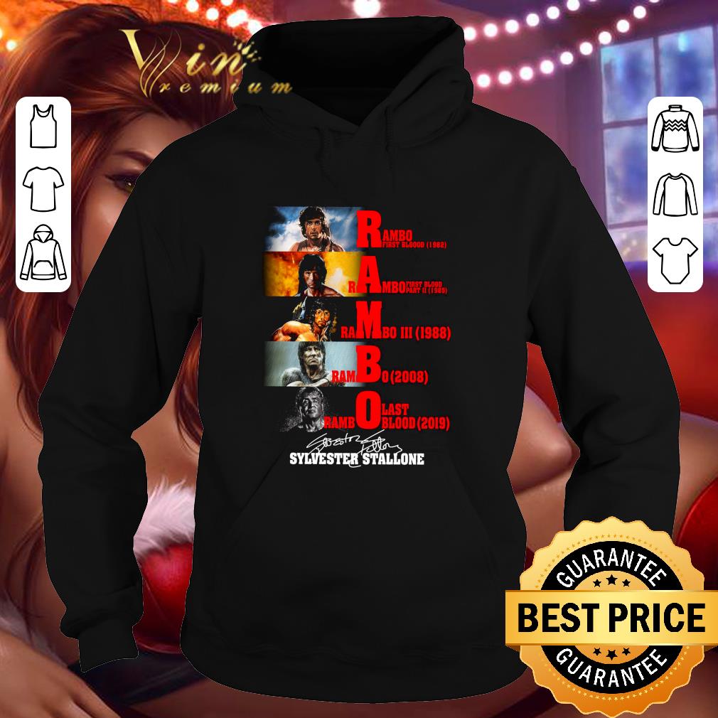 5a70d35f funny sylvester stallone signature rambo first blood last blood shirt 4 - Funny Sylvester Stallone Signature Rambo First Blood Last Blood shirt
