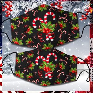 Candy Christmas face mask 1