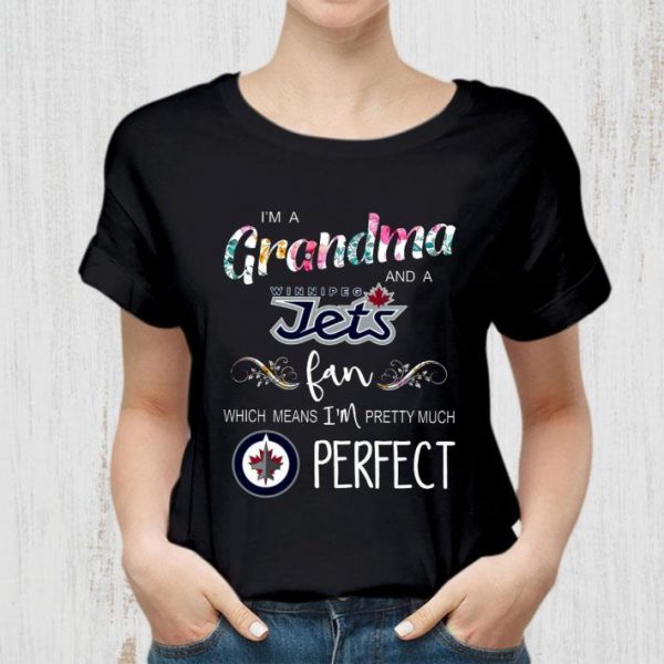 Original I'm A Grandma And A Winnipeg Jets Fan shirt