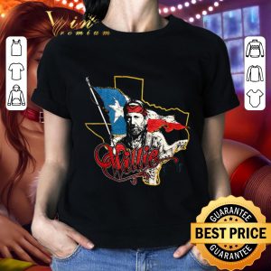 Best Willie Nelson Texas flag shirt 1