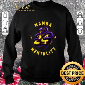 Official 24 Black Mamba Mentality shirt 2