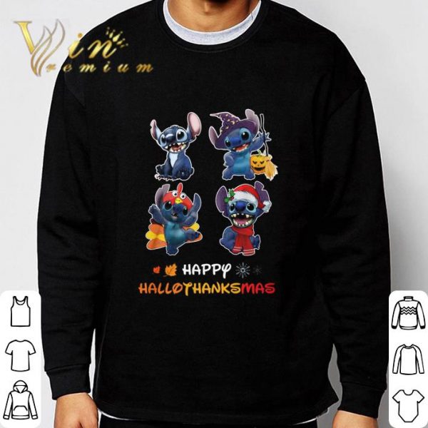 Turkey Stitch Happy Hallothanksmas shirt