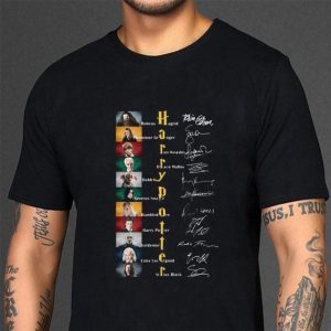 Awesome Harry Potter All Characters Name Signatures shirt 2