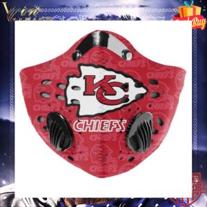 Kansas City Chiefs Logo Face Mask With Filter 2