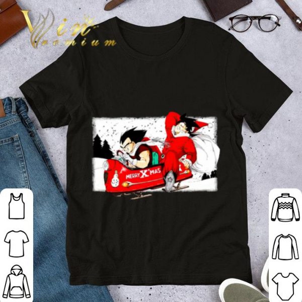 Best Son Goku and Vegeta Merry Xmas shirt