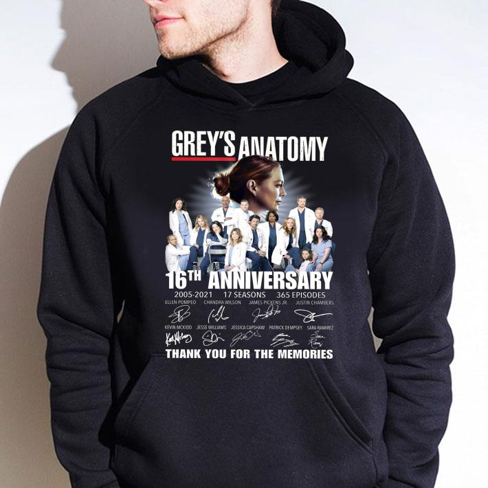 873bafad original thank you grey s anatomy 16th anniversary 2005 2021 signatures shirt 4 - Original Thank You Grey's Anatomy 16th Anniversary 2005-2021 Signatures shirt