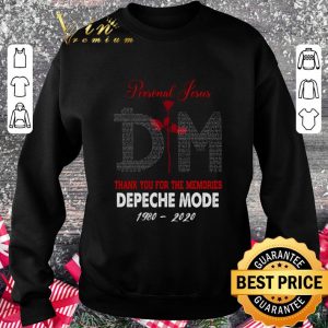Personal Jesus Lyric Depeche Mode 1980-2020 shirt 2