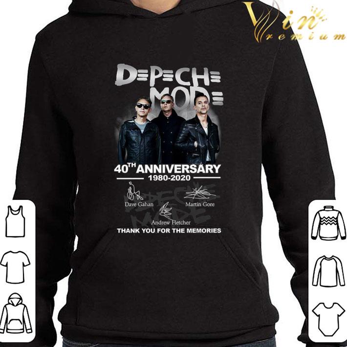 887e88e3 thank you depeche mode 40th anniversary 1980 2020 signed shirt 4 - Thank You Depeche Mode 40th Anniversary 1980-2020 Signed shirt