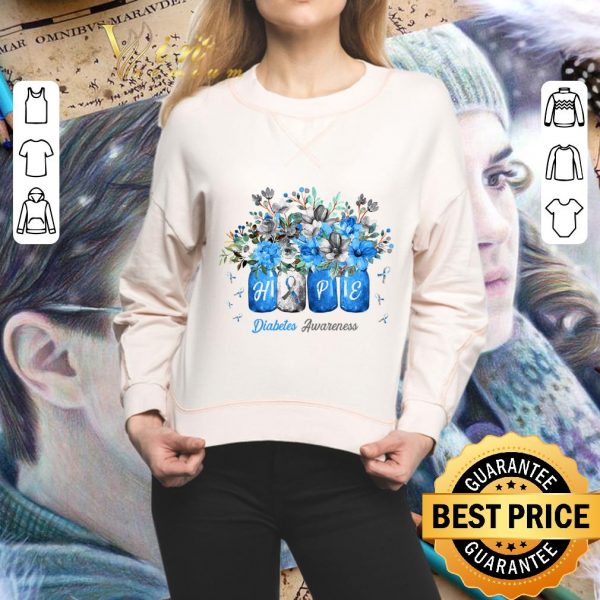 Hot Hippie Diabetes Awareness shirt