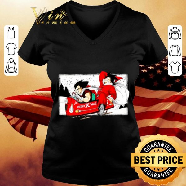 Best Son Goku and Vegeta Merry Xmas shirt