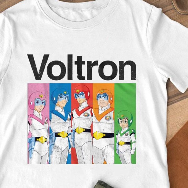 Original Voltron Pilot Panels shirt