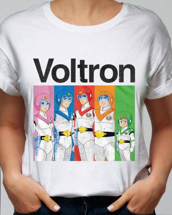 Original Voltron Pilot Panels shirt