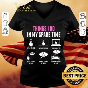 Official Things I Do in my Spare Time Kpop Merch K-pop Merchandise shirt 2