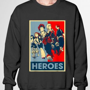 Original Academia Hero My Anime Heroes Art shirt 2