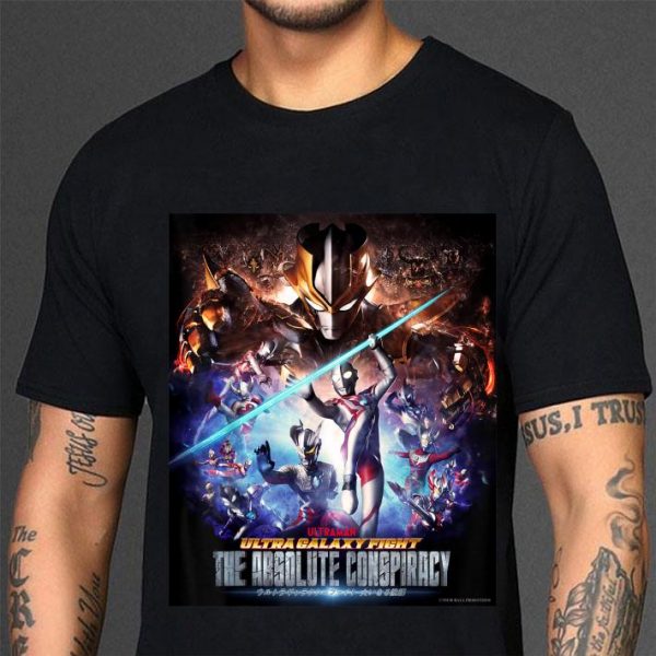 Ultraman Ultra Galaxy Fight The Absolute Conspiracy Poster Remake shirt