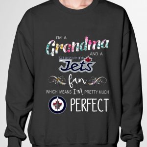 Original I'm A Grandma And A Winnipeg Jets Fan shirt 2