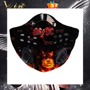 ACDC Rock Band Face Mask With Filter