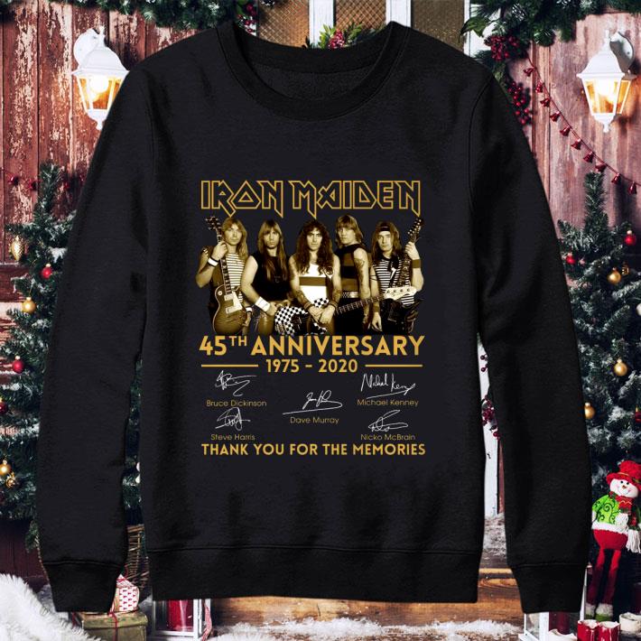 Hot 45th Anniversary Iron Maiden Band 1975-2020 signatures shirt b92f75c7 hot 45th anniversary iron maiden band 1975 2020 signatures shirt 4 - Hot 45th Anniversary Iron Maiden Band 1975-2020 signatures shirt