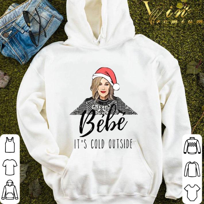 Schitt's Creek Moira Rose Hat Santa Bebe it's cold outside shirt ba35b4cd schitt s creek moira rose hat santa bebe it s cold outside shirt 4 - Schitt's Creek Moira Rose Hat Santa Bebe it's cold outside shirt