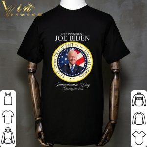 46th President Joe Biden Inauguration Day Commemorative Seal shirt 1