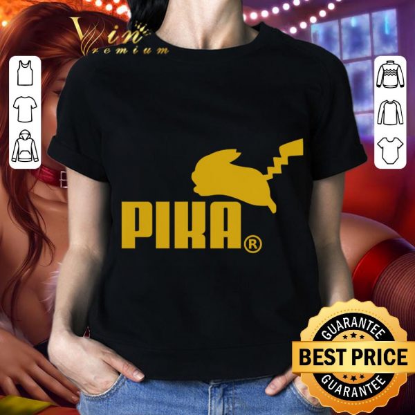 Best Pikachu Puma Logo Pika shirt