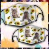 Dachshund Let It Snow Christmas Face Mask