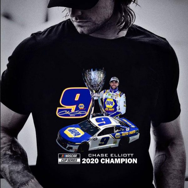 Hot 9 Chase Elliott 2020 Champion Napa Auto Parts shirt