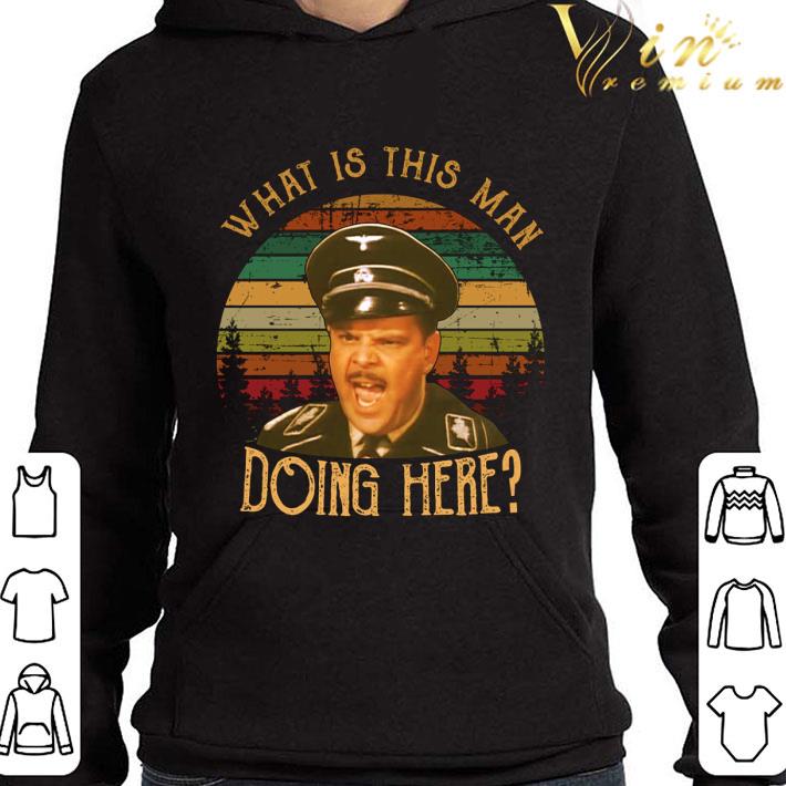 ccccc135 hogan s heroes howard caine what is this man doing here vintage shirt 4 - Hogan's Heroes Howard Caine What Is This Man Doing Here Vintage shirt