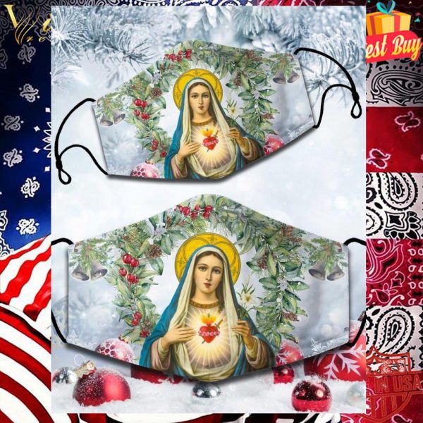 Mary Mother of Jesus face mask